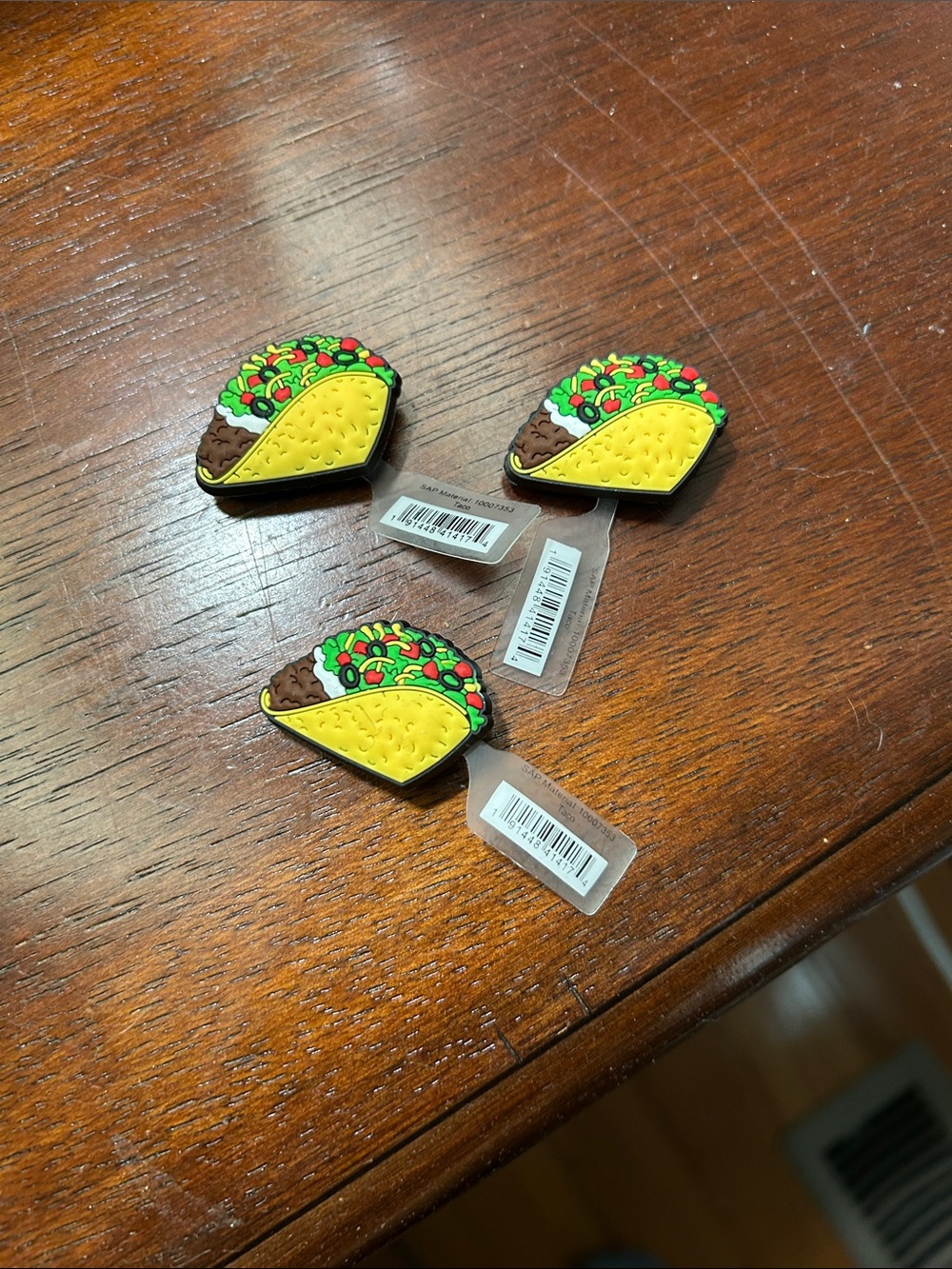 Taco Croc Charms